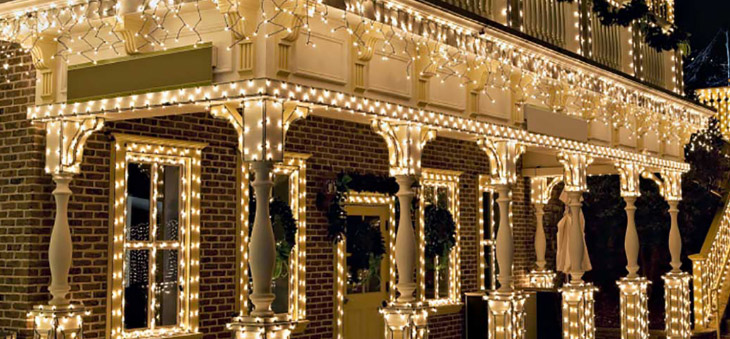 Commercial White Christmas Lights