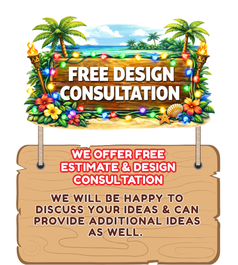 Free Christmas light design consultation and estimate - we discuss your ideas and provide additional suggestions